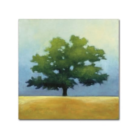 Julia Purinton 'Under The Oak I' Canvas Art,18x18